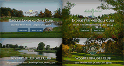 Desktop Screenshot of eagleslandinggolfclub.net