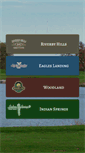 Mobile Screenshot of eagleslandinggolfclub.net