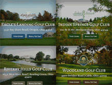Tablet Screenshot of eagleslandinggolfclub.net